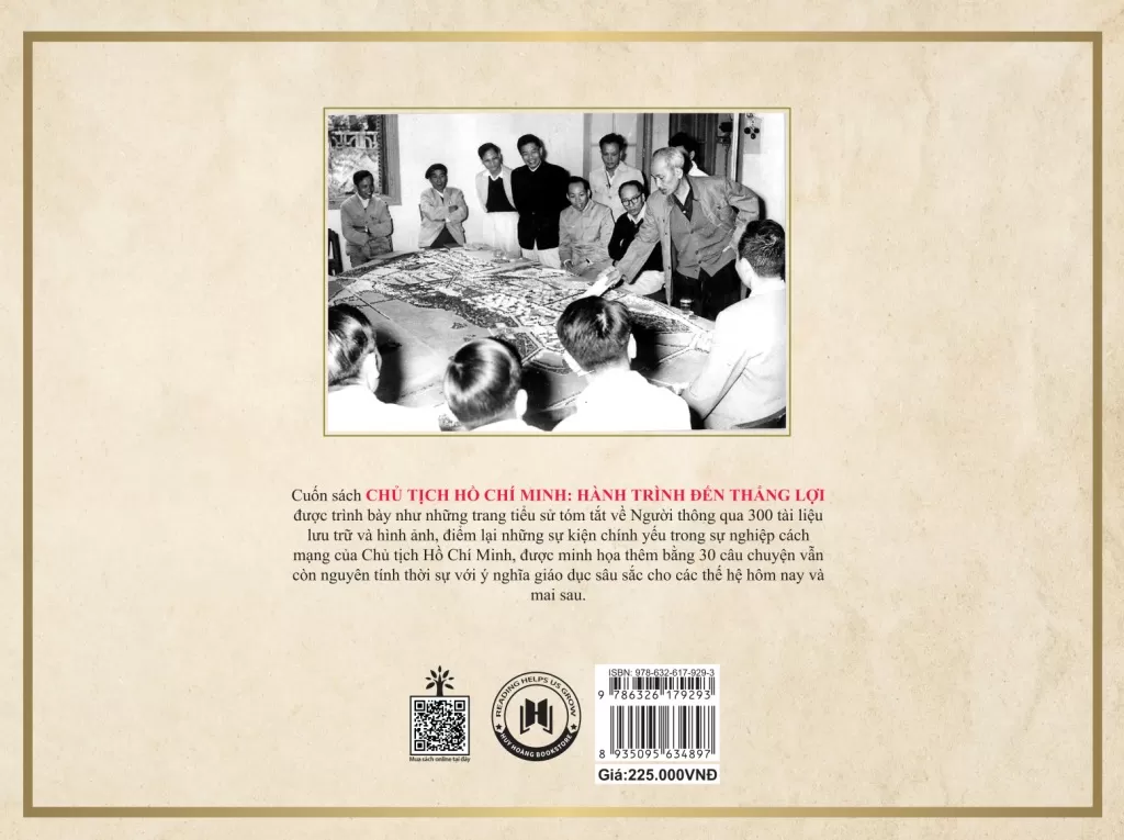 CHỦ TỊCH HỒ CHÍ MINH - HÀNH TRÌNH ĐẾN THẮNG LỢI (Sách ảnh)